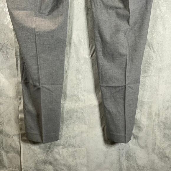 VAN HEUSEN FLEX Men's Grey Sharkskin Slim-Fit Suit Pants SZ 42X34 - Picture 7 of 9